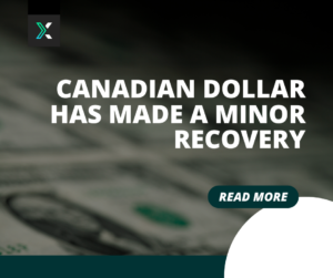 Canadian dollar has made a minor recovery