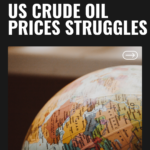 US Crude Oil prices struggles
